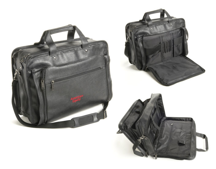Advertising specialties office accessories product studio photography, briefcases, soft side cases