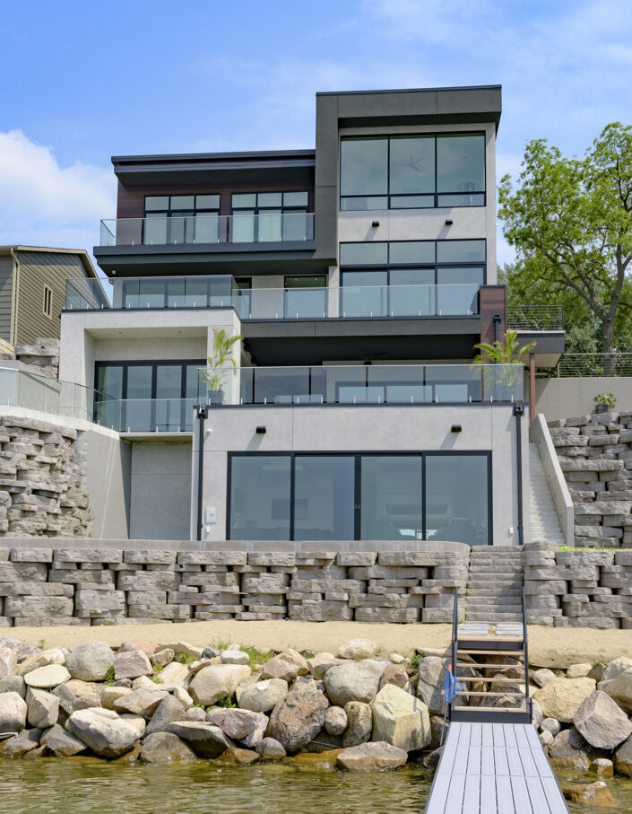 drone photo, house photo, siding photo, stucco finish, stucco coating, stucco photo, lake home, shore line, lake house, million dollar home,