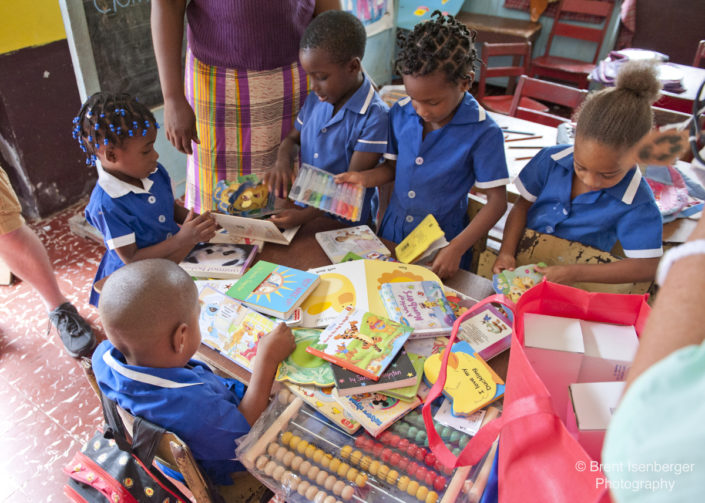 Children in other countries needing new books for education