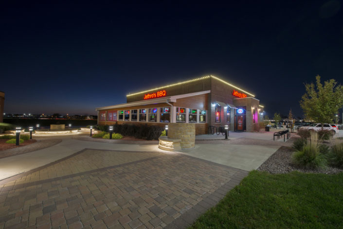 Jethro's Restaurant twilight photo