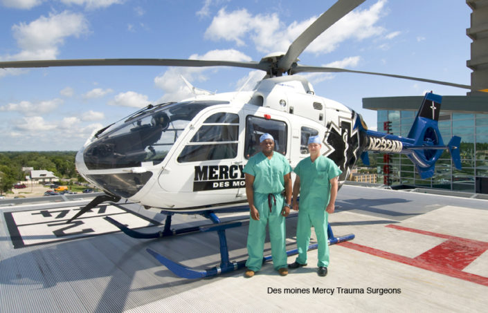 Medical lifeflite emergency surgical team