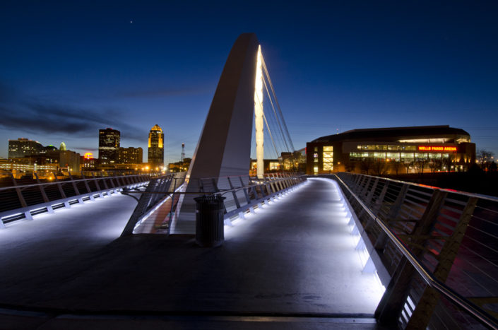 Women of Achievement Bridge Des Moines Iowa