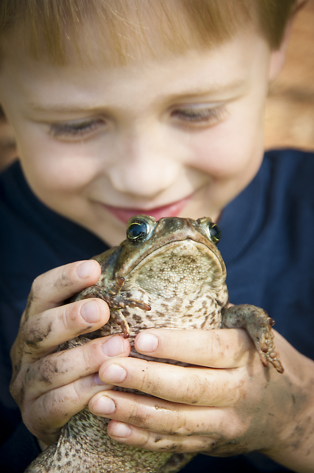 Boy and Frog